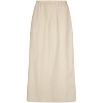 Calvin Klein Ss25 Cotton Twill Midi A-Line Casual Skirt Women skirts Khaki 44B666P S