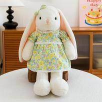 Mieli Gėlių Kiškio Pliušiniai Žaislai Žaislai Geriausiam Draugui Gimtadienio Dovanos Kinų Valentino Dienai Pripažinimo Lėlės Lėlėms Namų Dekoracijos 30Cm [No lace-0.17kg] beige