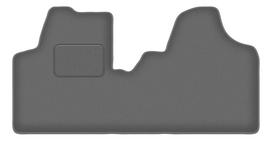 Velour graphite car mats for: Fiat Scudo II delivery van (2007-2016)