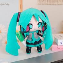 *-*  Japoniško Anime Pliušinis Žaislas Hatsune Miku Pliušinė Lėlė Minkšta Pagalvė Ateities Lėlė Mielas Kalėdų Dovana Vaikams