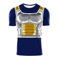9 Colors Fashion Dragon Ball Women Men's Casual Printed Short Sleeve VEGETA Cosplay T-shirts XS