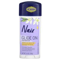 Nair, Depiliacinis kremas, Lengvai nuslystantis, Maitinantis, Bikini zonai, Rankoms ir pažastims, 3,3 oz (93 g)