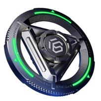 Metal Fidget Spinner for Adults, Anti-Anxiety Stress Relief Toy with Smooth Gyro Spinning,Durable Gift for Focus & Calming žalia
