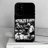 M-Motionless in W-White Juosta Telefono dėklas Samsung S25,S24,S21,S22,S23,S30,Ultra,S20,Plus,Kitiems Minkštas juodas dėklas Samsung S21 s305G