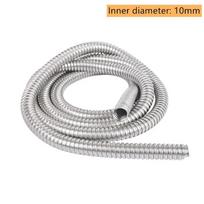 1M Cable Line Organizer Stainless Steel Pipe Wire Harness Casing Protection Cable Protector Electric Wire Sleeve Hose Conduit 100cm