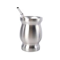 230 ml Yerba Matė Kalabaso Arbatos Puodelio Rinkinys Dvisienis Nerūdijančio Plieno Kavos Vandens Puodelis Šiaudeliai Filtras Su Šaukšteliu Šepetėliu as the picture