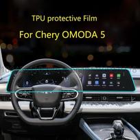 TPU apsauginė plėvelė Chery OMODA 5 automobiliui 2021 2022 2023 automobilio LCD GPS navigacijai ir prietaisų skydeliui nuo įbrėžimų priedai skaidri