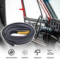 Priekinių durų langų bėgelių šepetėlių sandariklių rinkinys Chevy GMC sunkvežimiams Weatherstrip Seals Kit Set 14027775 14027776 14027777 14027778 15522764 A Pair black