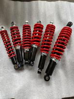 Beach Buggy & Go-Kart Shock Absorbers for 4-Wheel Motorcycles (250, 270, 280, etc.) - Front & Rear Modifications Bracket (Hole 10mm) + Screws (2 sets)