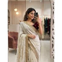 New Launch – Designer Party Wear Space Silk Saree Collection