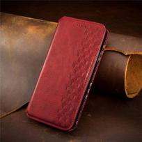 Vintage Flip Leather Phone Case For Huawei Honor 50 Lite Anti -Slip Card Slot Bag Cover Fundas for honor 50 lite mėlyna