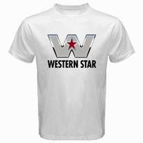 Western Star Trucks Logo White Unisex T-Shirt S