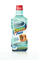 Dental Fresh vandens priedas - burnos higienos ir dantų priežiūros produktas šunims ir katėms, vandens priedas