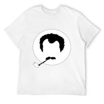 Georges Brassens marškinėliai drabužiai vasara 2025 vyriškas marškinėlis individualus marškinėlis slim fit marškinėliai vyrams S