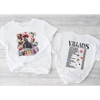 2026 Summer Disney Evil Queen Graph Tshirt Mens Fashion Cotton Quality Casual Loose Short Sleeve Classic Unisex S