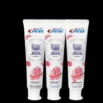 Crest dviejų spalvų Lock White Rose dantų pasta, 3 vnt. pakuotė