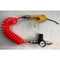 Portable Low-Pressure Helium Pressure Reducer Helium Relief Valve Balloon Inflation Regulator Outlet With Gas Pipe single