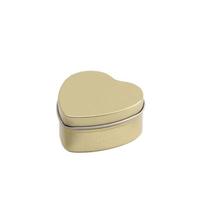 Creative Tinplate Heart Shape Tins Silver/Red/Pink Small Heart-shaped Containers Mini with Lid Heart Metal Box DIY