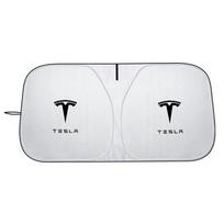 ANA1 Automobilio priekinio stiklo saulės gaubtas Skydelis UV apsauga Tesla Model 3 S X Model Y Roadster SpaceX Priedai