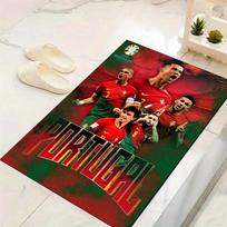 Portugal National Team Carpet Rug for Living Room Bedroom Home Sofa Decoration, Kids play Non-slip Floor Mat 40x60cm( 15x23in )