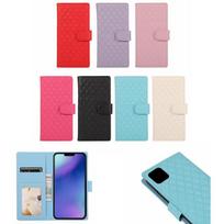 Applicable to iphone15ProMax lamb pattern rhombus sub-surface flip change bag card 14 mobile phone case protective case iphone15