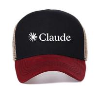 Coder Developer Programmer Claude Ai Baseball Cap Fashion Outdoor Casual Mesh Trucker Hat Adjustable Breathable Snapback Hats Adjustable