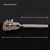 TURNUS German Handheld Bench Vise with Wide Jaw for Repairs