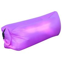 Outdoor Air Lazy Inflatable Sofa Bag Portable Camping Sofa Air Sleeping Bag Lunch Break Mattress Music Festival Concert Recliner One Size violetinė