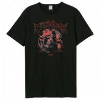 Amplified Unisex Adult Wolf Bad Omens T-Shirt S juoda