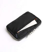Japanese Men Wallet Earbuds Storage Bag Credit Card Holder Case for Boys Girls Journey Bank Card Organizer Zipper Coin Purse juoda