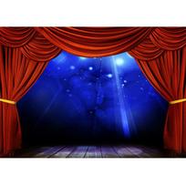 Raudona teatro užuolaida, vakarėlio fonas, scenos šviesa, parduotuvė, gimtadienis, vestuvės, vakarėlio fotografija, fono dekoravimas, fotostudija Vinyl 150X100cm