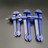 Compact Handheld Mini Bench Vise Pliers with Fixed Clamp, Cast Steel Model 40