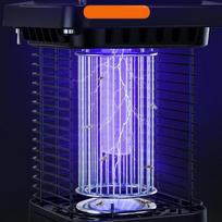 Solar Bug Zapper Outdoor Lighting Electric Fly for Yard Camping Lawn