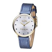 Coach Slim Easton Crystal Gold Women's Watch 14502687 gray