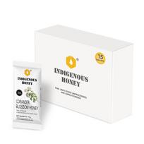 NATŪRALUS MEDUS Žalias Grynas Medus Natūralus Ekologiškas Neperdirbtas Be Pridėtinio Cukraus NMR Testuotas Nepasterizuotas Nešildytas 15 Travel Sachets 15g Each Total 225g
