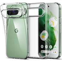 Ultra Thin Shockproof Silicone Soft Case For Google Pixel 9A 9 Pro XL 8 8A 7 7A 6 6A Pro XL Transparent Back Cover Clear Shell For Google Pixel 8