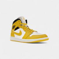 Jordan 1 Mid Vivid Sulfur (Women's) 36.5