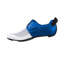 Fizik Transiro innovative triathlon sizes Hydra, shoes, white/metallic blue, 6.5-7