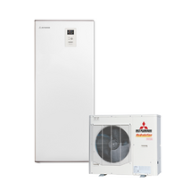 Mitsubishi HMA100-S FDCW100VNX-A šilumos siurblys Oras Vanduo su integruotu 180L boileriu 10,0 kW