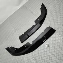 Front Bumper Splitter Lip Spoiler Guard For BMW G20 G21 M-Sport 320i 325i 330i 320d M340i LCI 2022-2024 Body Kit Tuning MP Style Gloss Black