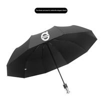 AABAI1 For Volvo XC40 XC60 XC70 XC90 C30 C70 S40 S60 S80 S90 V40 V50 Car Automatic Folding Windproof Sunshade Umbrella auto Accessorie juoda