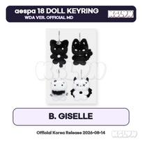 [Pre-order] aespa 18 Doll Keyring WDA Ver. Member Select Official K-POP Goods GISELLE