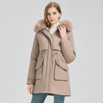 New Down Jacket, Winter Down Jacket, Mid-length Korean Style Loose Jacket M