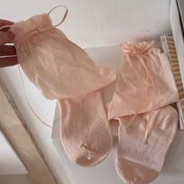 Y2K Style Thin Breathable Mid Calf Socks Ruffle-Edge Solid Color Long Socks Bowknot Summer Stockings Women One Size