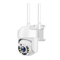 5G 1080P WiFi IP kamera belaidžio greičio kupolas PTZ IP66 vandeniui atsparus CCTV IR lauko NetCam stebėjimas automatinis stebėjimas visos spalvos naktinis matymas 720P EU Plug balta
