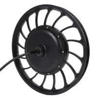 20 colių galinės pavaros stebulės variklis 48V iki 72V 1500W iki 2500W Dvigubo Hall jutiklio bešepetėlis be pavarų stebulės variklis elektriniam black