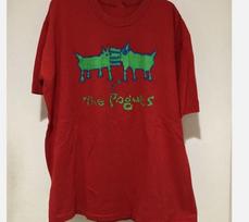 90-ųjų stiliaus The Pogues Grubus Grubus Shane MacGowan marškinėliai Raudoni Unisex S-5XL Unisex Marškinėliai M