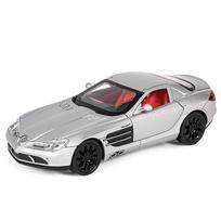 1/24 Mercedes-Benz SLR Alloy Car Model Sound and Light Pull Back Children's Toy Collectibles Birthday Gift sidabras