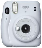Fujifilm Instax Mini 11 Instant Ice White MINI 11 Camera, (INS WHITE) balta