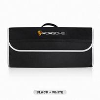 LVHY1 Automobilio bagažinės laikymo krepšys tvarkyklė smulkmenų dėžutė tvarkymui Porsche 911 718 Taycan Panamera Cayenne Macan Boxster Cayman black